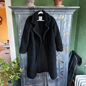 BB Dakota Long Fleece Teddy Coat